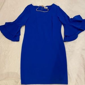 Calvin Klein royal blue dress